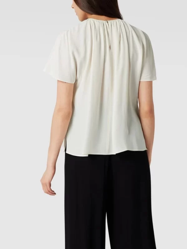 BOSS Blusenshirt Mit Rundhalsausschnitt Modell ‘Inuta’ – Ecru 6