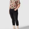ONLY CARMAKOMA PLUS SIZE Blusenshirt Mit Floralem Allover-Strukturmuster – Rosa 17