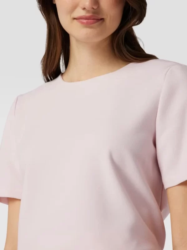 Jake*s Collection Blusenshirt Mit Rundhalsausschnitt – Hellrosa 4