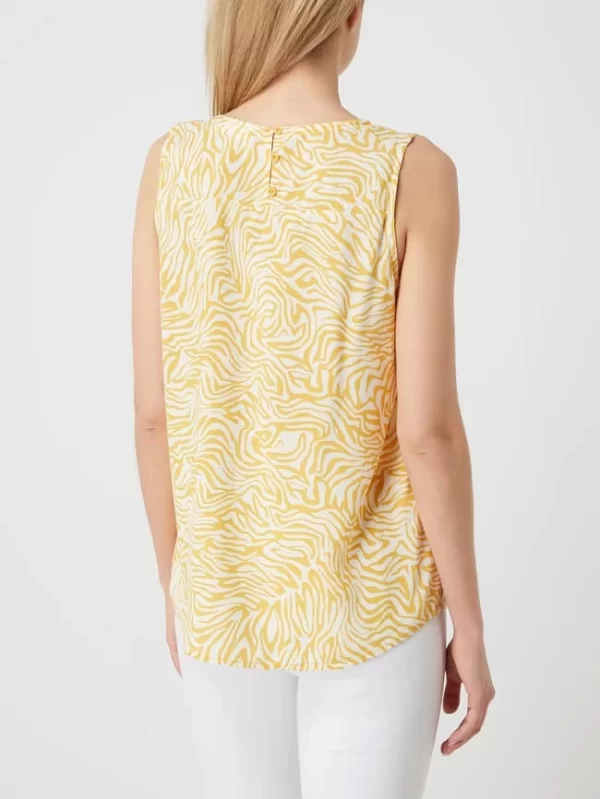 Broadway NYC Blusentop Aus Viskose Modell ‘Christal’ – Gelb 6