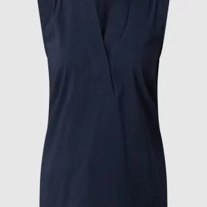 More & More Blusentop Mit Tunikakragen – Marineblau 9