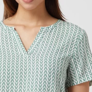 Montego Blusenshirt Aus Viskose – Dunkelgrün 11