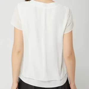 S.Oliver BLACK LABEL Blusenshirt Im Double-Layer-Look – Offwhite 15