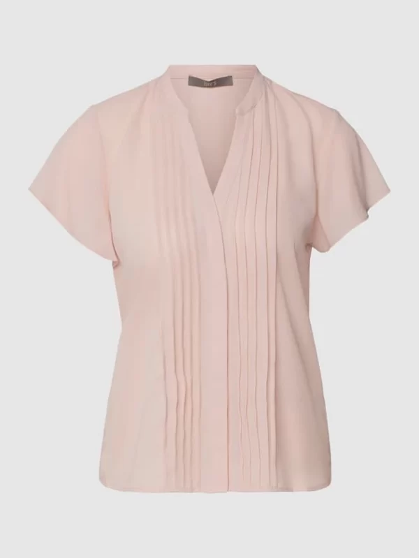 Jake*s Collection Blusenshirt Mit V-Ausschnitt – Rosé 3