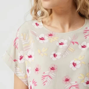 Montego Blusenshirt Aus Viskose – Kitt 11
