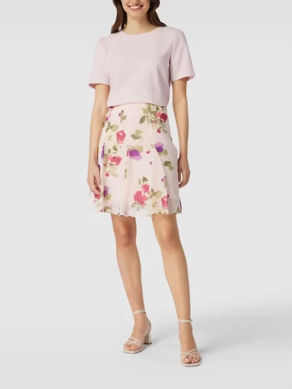 Jake*s Collection Blusenshirt Mit Rundhalsausschnitt – Hellrosa 1