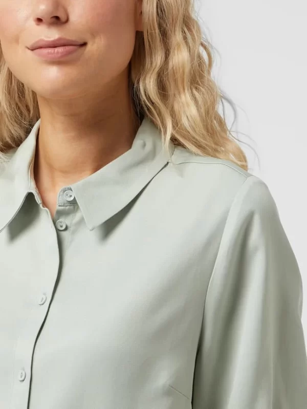 Another Label Bluse Aus Lyocell Modell ‘Lierre’ – Schilf 4