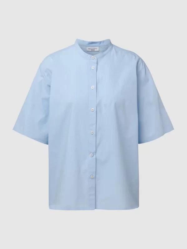 Marc O’Polo Denim Bluse Mit Stehkragen – Bleu 3