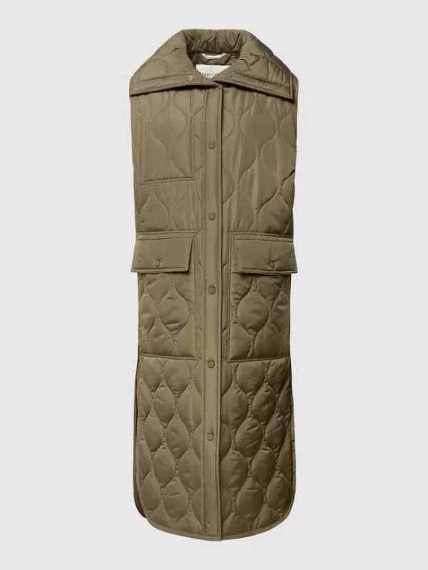 Marc O’Polo Steppweste Mit Stehkragen – Khaki 3