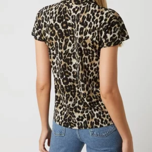 FREE/QUENT Blusenshirt Mit Leopardenmuster Modell ‘Yrsa’ – Schwarz 15