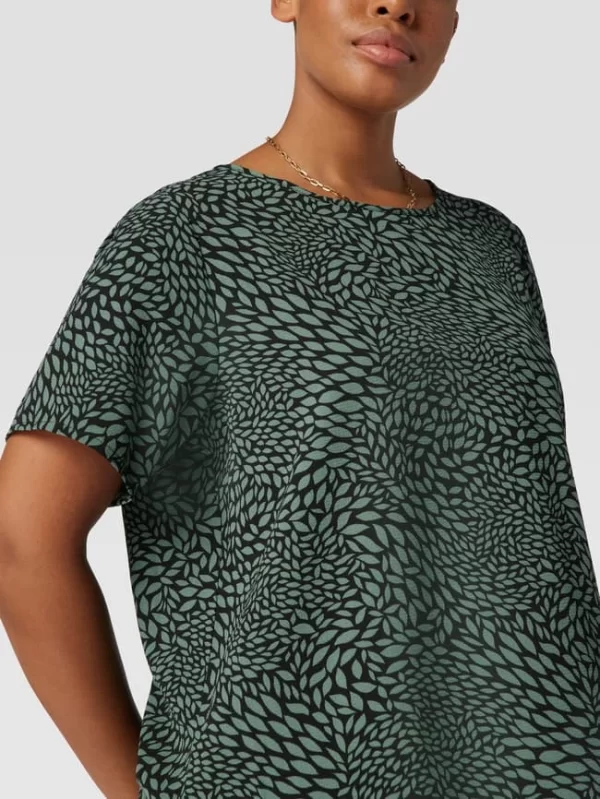 ONLY CARMAKOMA PLUS SIZE Blusenshirt Mit Floralem Muster Modell ‘CARVICA TOP’ – Schilf 4