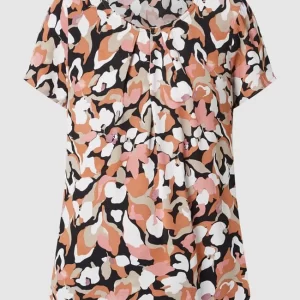 S.Oliver BLACK LABEL Blusenshirt Aus Krepp – Lachs 9