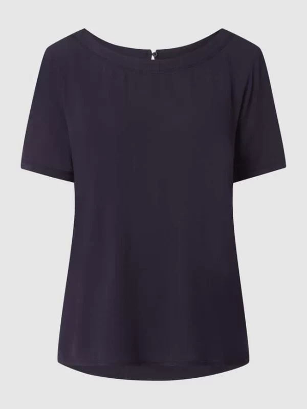 Edc By Esprit Blusenshirt Aus Viskose – Marineblau 3