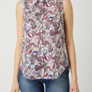 Emily Van Den Bergh Blusentop Mit Paisleymuster – Rot 13