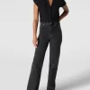 Montego Blusenshirt Mit V-Ausschnitt – Schwarz 19