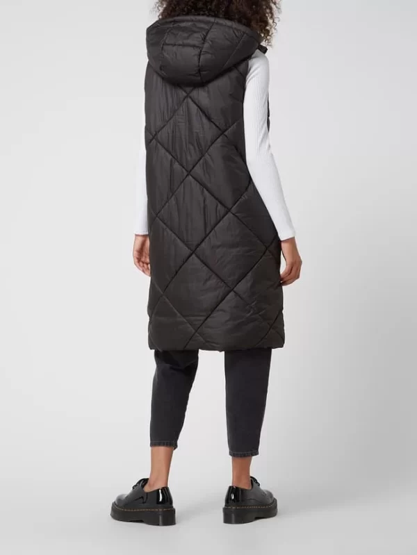 Esprit Collection Steppweste Mit Kapuze – Schwarz 5