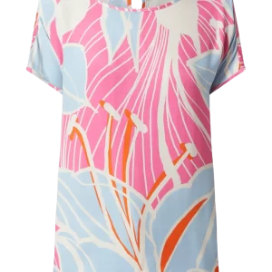 Milano Italy Blusenshirt Mit Floralem Muster – Pink 9