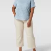 ONLY CARMAKOMA Plus Size Bluse Mit Floralem Muster Modell ‘CARLUXMILLE’ – Hellblau 17