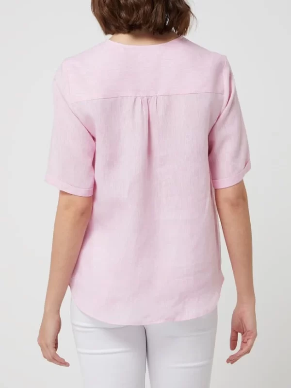 Seidensticker Blusenshirt Aus Leinen – Rosé 6