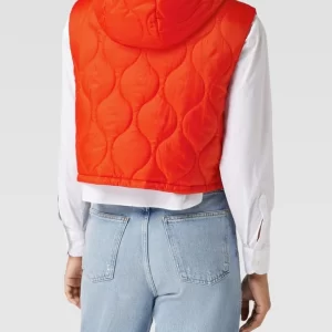 Marc O’Polo Steppweste Mit Label-Detail – Orange 15