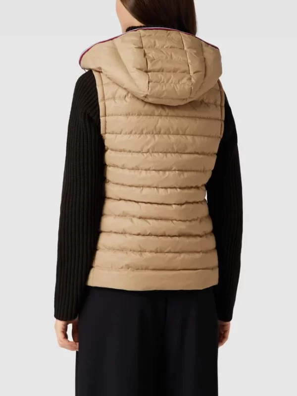 Tommy Hilfiger Daunenweste In Stepp-Optik Modell ‘ess’ – Beige 6