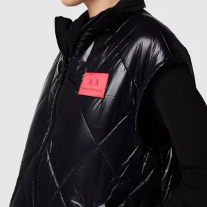 ARMANI EXCHANGE Steppweste In Überlänge – Schwarz 12