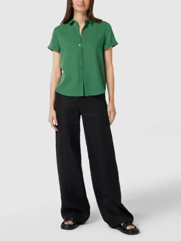 Marc O’Polo Denim Bluse Mit Knopfleiste – Hellgrün 1