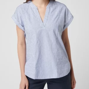 Esprit Blusenshirt Mit Streifenmuster – Bleu 13