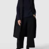 Jake*s Casual Oversized Steppweste Mit Kapuze – Schwarz 2