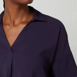 Mango Blusenshirt Aus Viskosemischung Modell ‘Bye’ – Dunkelblau 11