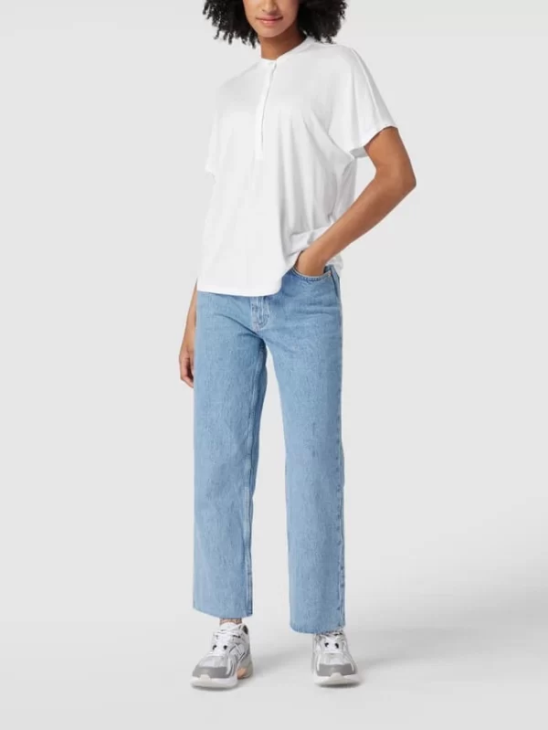 Marc O’Polo Bluse Mit Serafino-Kragen – Offwhite 1