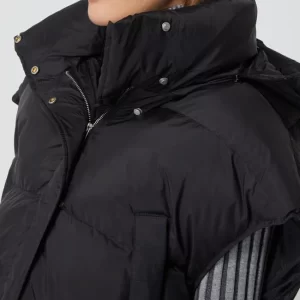 With Black Daunenweste Mit Abnehmbarer Kapuze Modell ‘Vanessa’ – Schwarz 11
