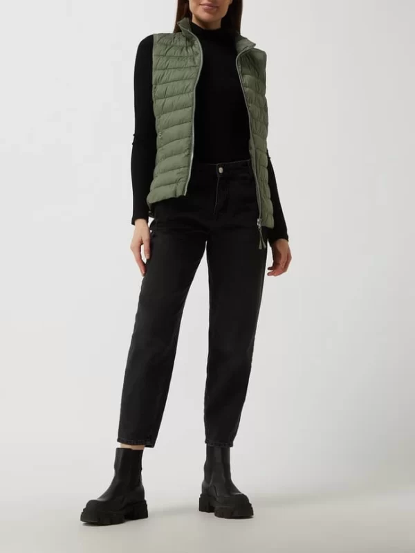 S.Oliver RED LABEL Light-Steppweste Mit Wattierung – Khaki 1