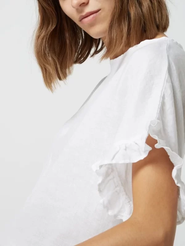 Fynch-Hatton Blusenshirt Aus Leinen – Weiß 4