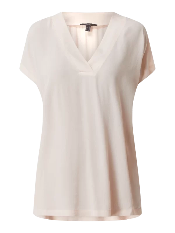 Esprit Collection Blusenshirt Aus Viskose – Hellrosa 3
