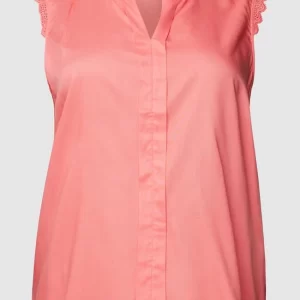 ONLY CARMAKOMA PLUS SIZE Bluse Mit Spitzenbesatz – Mauve 9