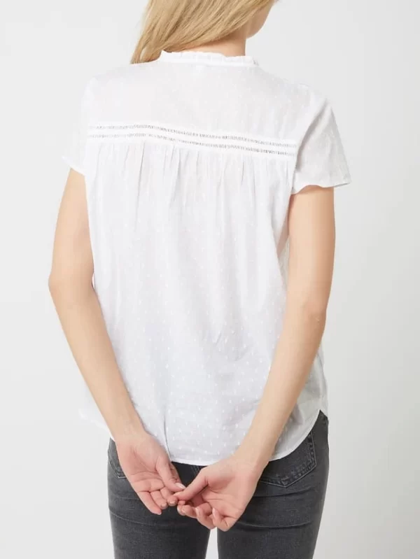 Esprit Bluse Aus Plumetis – Weiß 6