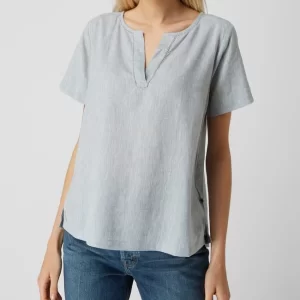 Redgreen Blusenshirt Aus Leinen-Lyocell-Mix Modell ‘Agneta’ – Khaki 13