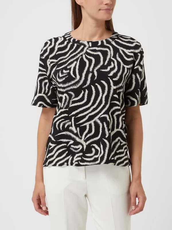 Tom Tailor Blusenshirt Mit überschnittenen Schultern – Schwarz 5