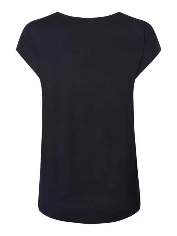 More & More Blusenshirt Mit Angeschnittenen Ärmeln – Marineblau 5