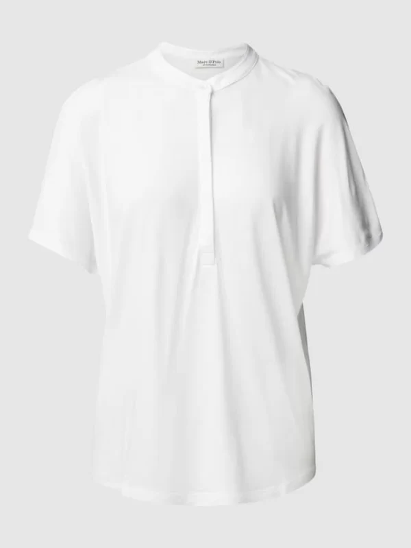 Marc O’Polo Bluse Mit Serafino-Kragen – Offwhite 3