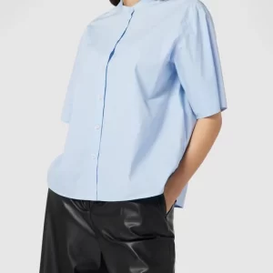 Marc O’Polo Denim Bluse Mit Stehkragen – Bleu 13