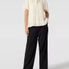 Lauren Ralph Lauren Schluppenbluse Mit Plisseefalten – Offwhite 19