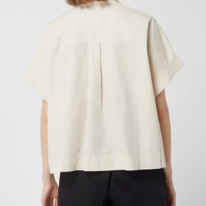 Opus Boxy Fit Bluse Aus Baumwolle Modell ‘Fajuna’ – Offwhite 15