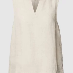 S.Oliver RED LABEL Blusentop Aus Leinen – Sand 9