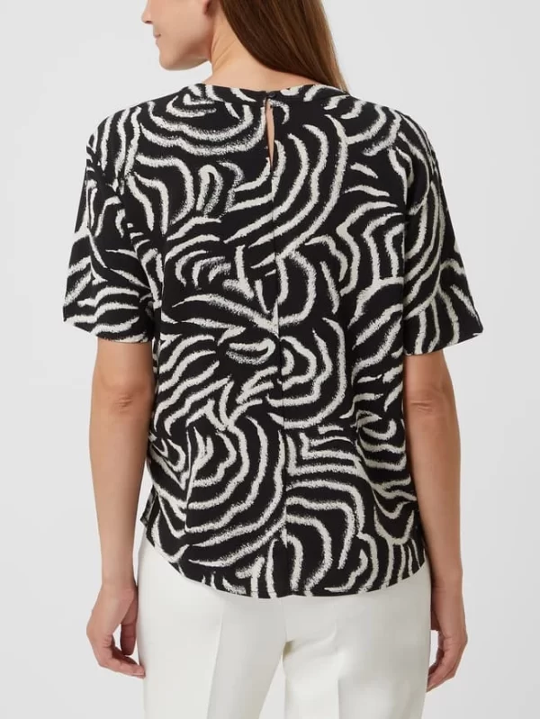 Tom Tailor Blusenshirt Mit überschnittenen Schultern – Schwarz 6