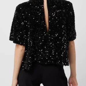 Moves Blusenshirt Mit Pailletten Modell ‘Discella’ – Schwarz 15