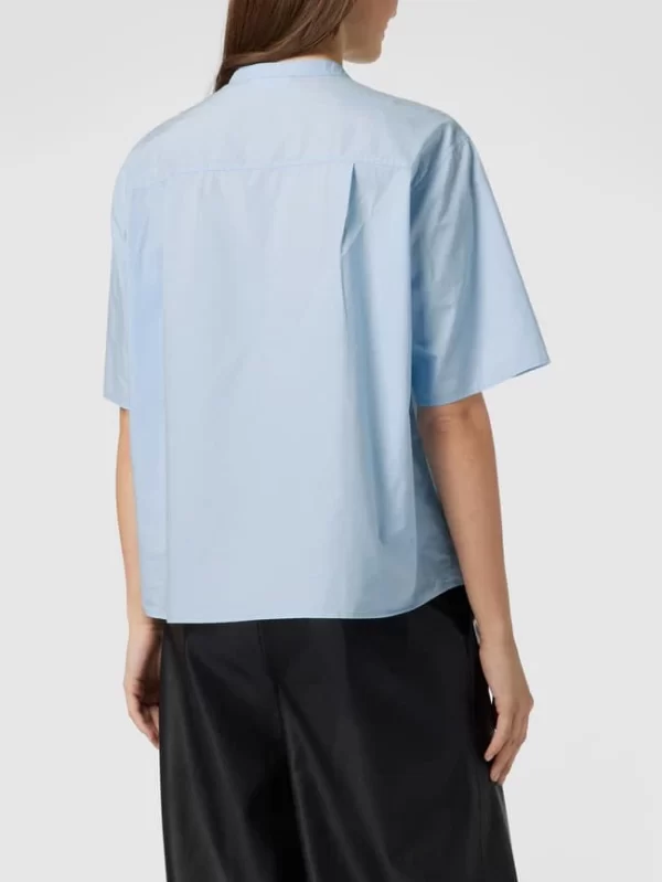 Marc O’Polo Denim Bluse Mit Stehkragen – Bleu 6