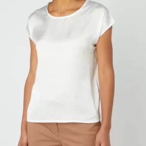 More & More Blusenshirt Mit Angeschnittenen Ärmeln – Offwhite 13