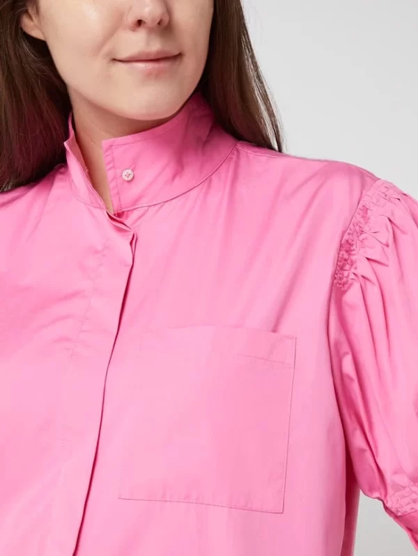 Tonno & Panna Bluse Mit Puffärmeln Modell ‘Jass’ – Pink 4